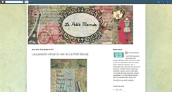 Desktop Screenshot of lepetitmondeatelier.blogspot.com