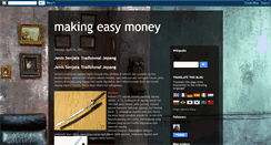 Desktop Screenshot of makingaesymoney.blogspot.com