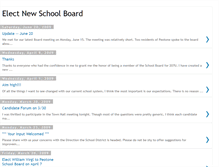 Tablet Screenshot of electnewschoolboard.blogspot.com