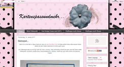 Desktop Screenshot of kartenspassundmehr.blogspot.com