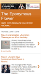 Mobile Screenshot of eponymousflower.blogspot.com