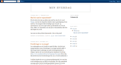 Desktop Screenshot of min-hverdag-2.blogspot.com