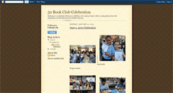 Desktop Screenshot of 50bookclub.blogspot.com
