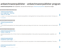 Tablet Screenshot of ambatchmasterpublisher-rks.blogspot.com