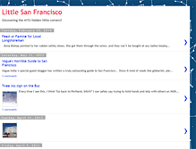 Tablet Screenshot of littlesanfrancisco.blogspot.com