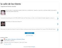 Tablet Screenshot of lacalledelostiteres.blogspot.com