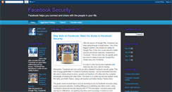 Desktop Screenshot of fbooksecurity.blogspot.com