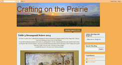 Desktop Screenshot of craftingontheprairie.blogspot.com