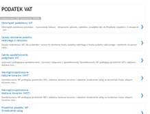 Tablet Screenshot of podatek-vat.blogspot.com