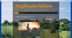 Desktop Screenshot of anglicansablaze.blogspot.com
