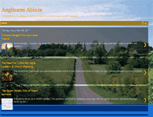 Tablet Screenshot of anglicansablaze.blogspot.com