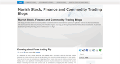 Desktop Screenshot of marishfinance.blogspot.com