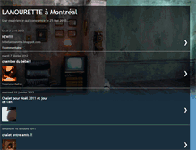 Tablet Screenshot of lamouretteamontreal.blogspot.com