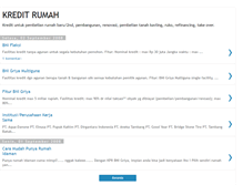 Tablet Screenshot of kreditrumah-bni.blogspot.com
