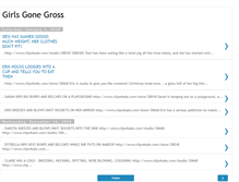 Tablet Screenshot of girlsgonegross.blogspot.com