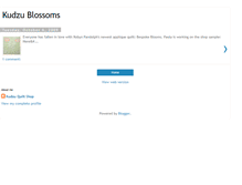 Tablet Screenshot of kudzuquiltshop.blogspot.com