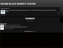 Tablet Screenshot of batamblackmarketcenter.blogspot.com