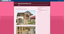 Desktop Screenshot of davaoestate.blogspot.com