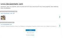 Tablet Screenshot of davaoestate.blogspot.com