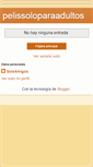 Mobile Screenshot of pelissoloparaadultos.blogspot.com