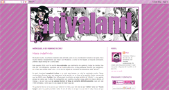 Desktop Screenshot of miyaland.blogspot.com