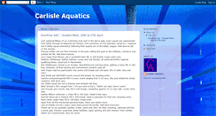 Desktop Screenshot of carlisleaquatics.blogspot.com