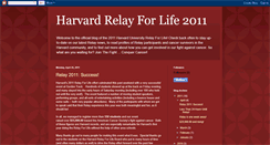 Desktop Screenshot of harvardrelay.blogspot.com