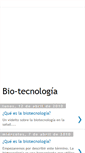 Mobile Screenshot of blog-biotecnologia.blogspot.com