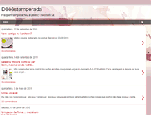 Tablet Screenshot of deeestemperada.blogspot.com