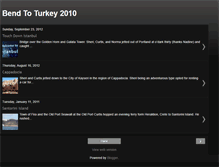 Tablet Screenshot of bendtoturkey.blogspot.com