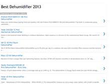 Tablet Screenshot of bestdehumidifierdiscount.blogspot.com