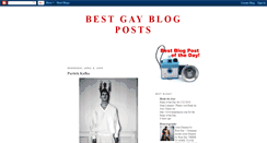 Desktop Screenshot of bestgayblogpost.blogspot.com