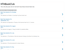 Tablet Screenshot of ntmbookclub.blogspot.com