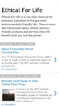 Mobile Screenshot of ethicalforlife.blogspot.com