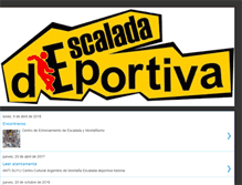 Tablet Screenshot of escaladaneuquen.blogspot.com