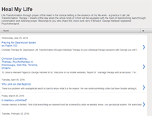 Tablet Screenshot of healmylife.blogspot.com