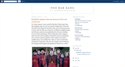 Desktop Screenshot of foobarbang.blogspot.com