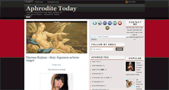 Desktop Screenshot of aphroditetoday.blogspot.com