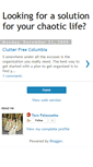 Mobile Screenshot of clutterfreecolumbia.blogspot.com