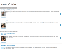 Tablet Screenshot of esoterisgallery.blogspot.com