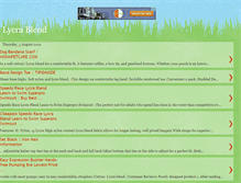 Tablet Screenshot of lycrablend.blogspot.com