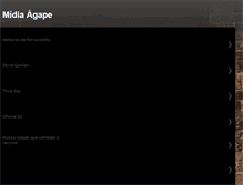 Tablet Screenshot of agapevideos.blogspot.com