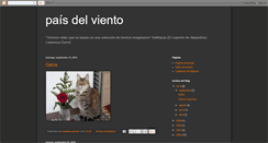 Desktop Screenshot of paisdelviento.blogspot.com