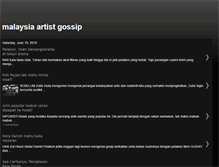 Tablet Screenshot of malaysians-artist.blogspot.com