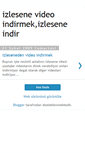Mobile Screenshot of izlesenedenvideoindirmek.blogspot.com