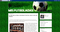 Desktop Screenshot of misfutboladas.blogspot.com