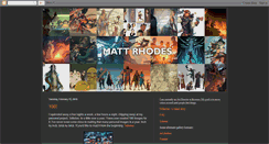 Desktop Screenshot of mattrhodesart.blogspot.com