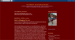 Desktop Screenshot of olympicwalk.blogspot.com