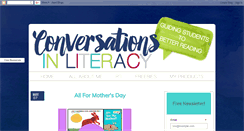 Desktop Screenshot of conversationsinliteracy.blogspot.com