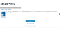 Tablet Screenshot of mundovidrio.blogspot.com